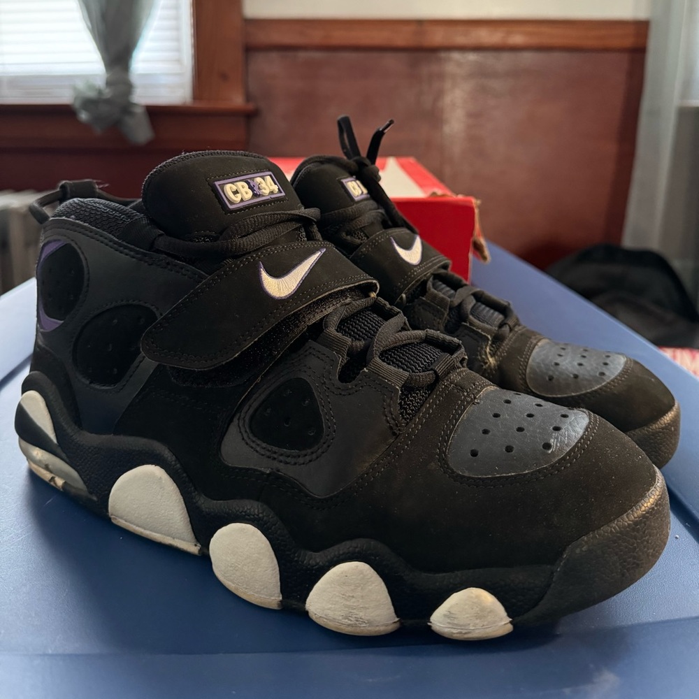 316940-001 Nike Air CB34 Black/White-Varsity Purple 10.5